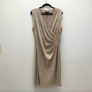 Shimmery Champagne Dress
